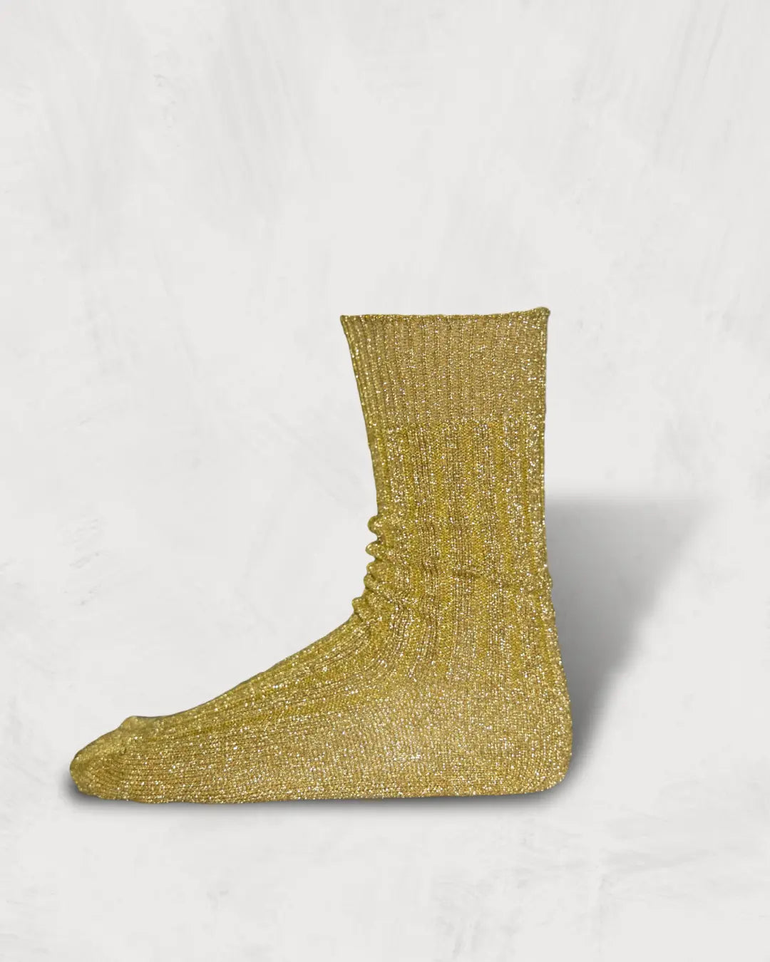Glitter Ribbed Socks