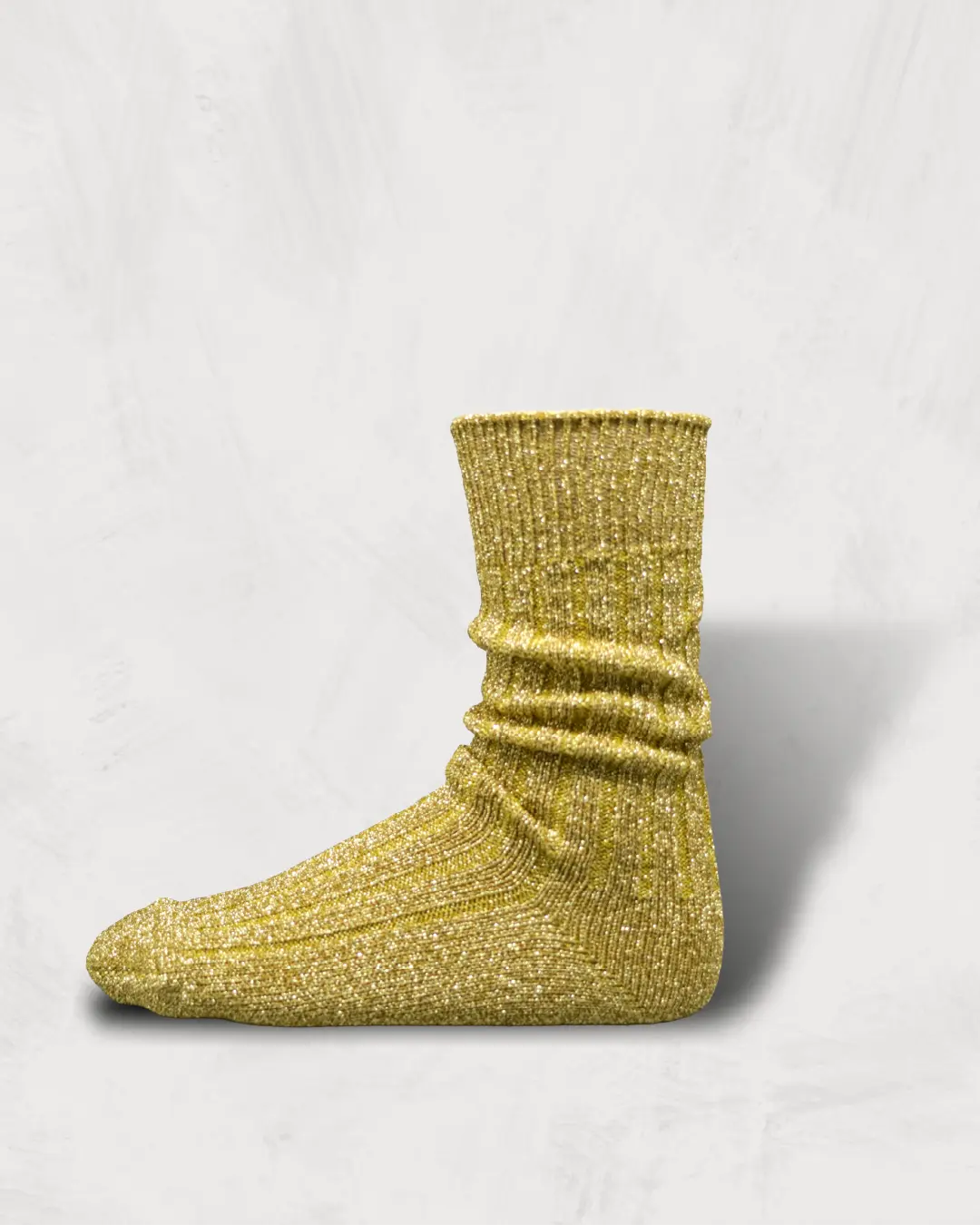 Glitter Ribbed Socks