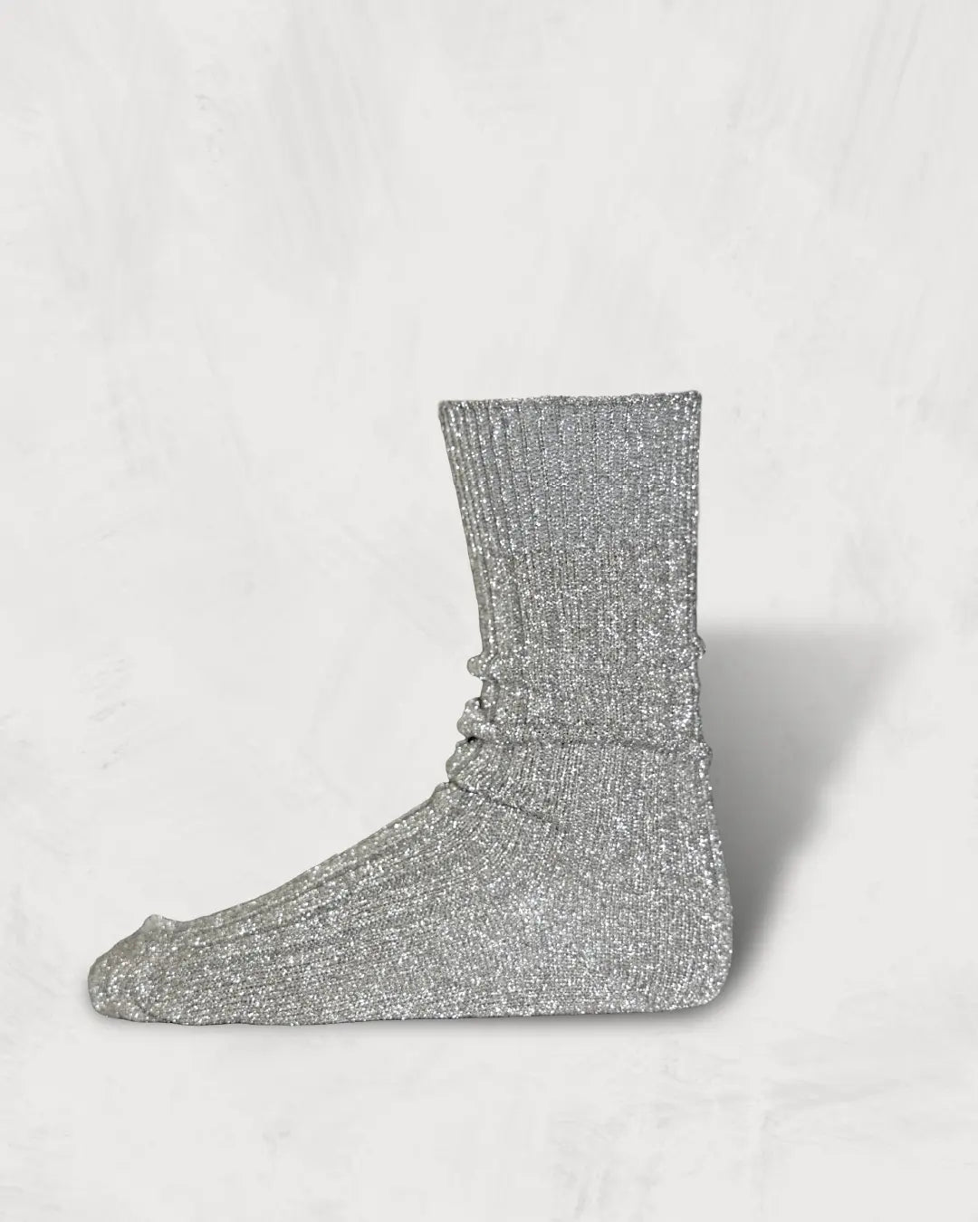 Glitter Ribbed Socks