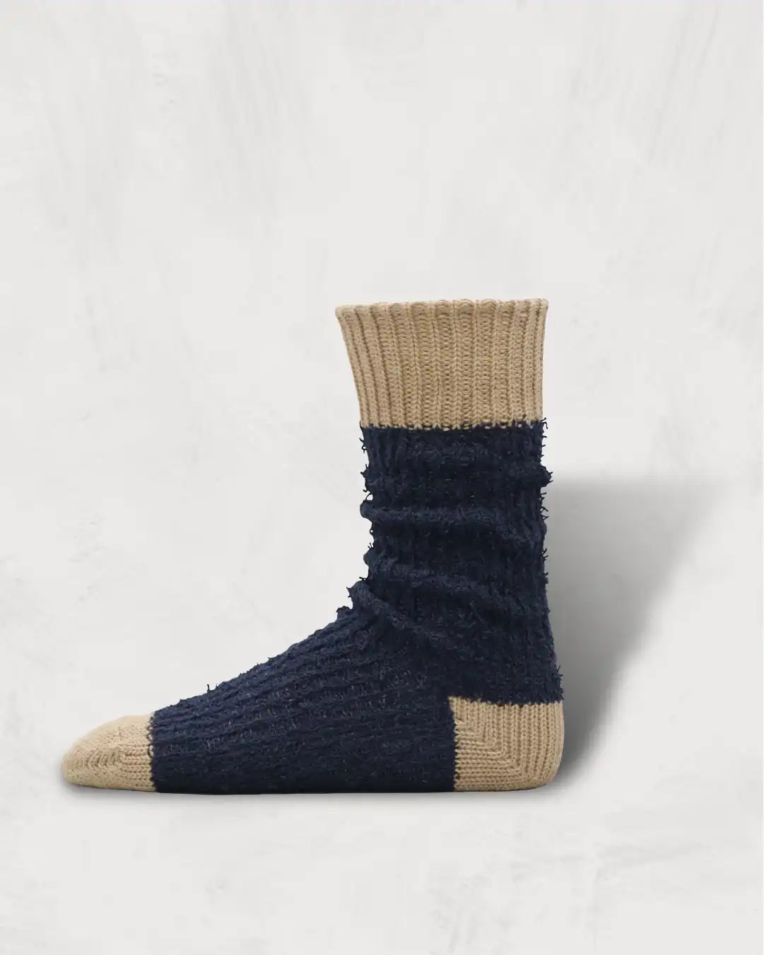 Textured Multi-Color Cotton Socks