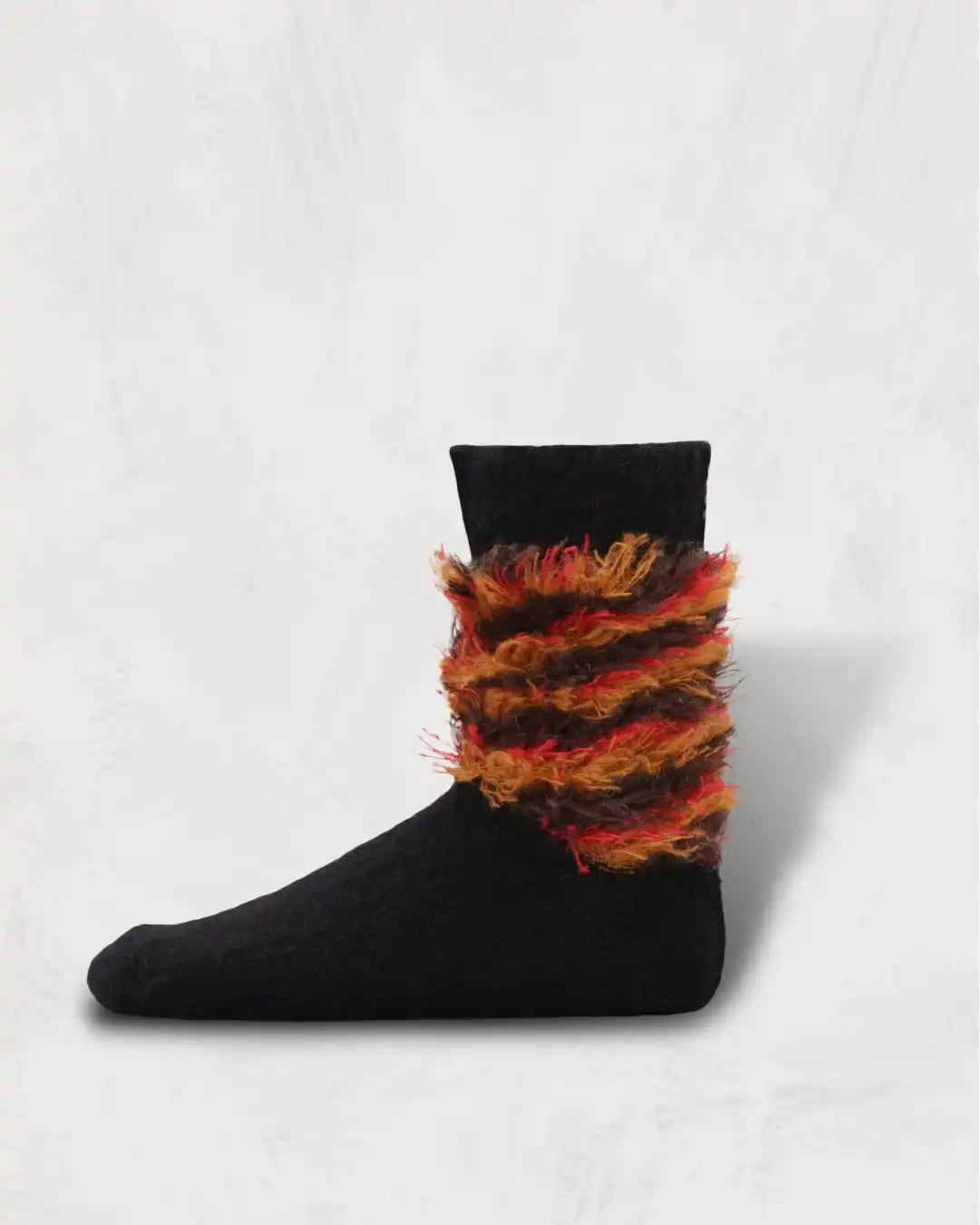 Multi-Color Shaggy Socks