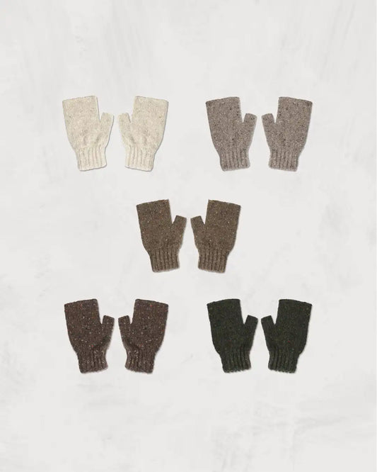 Recycled Wool Fingerless Gloves
