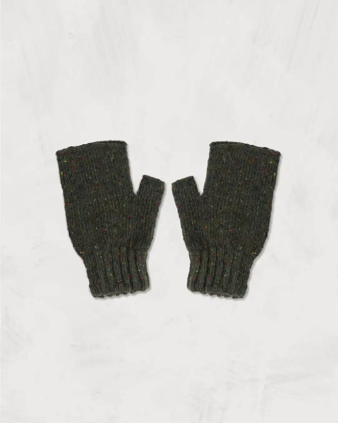 Recycled Wool Fingerless Gloves