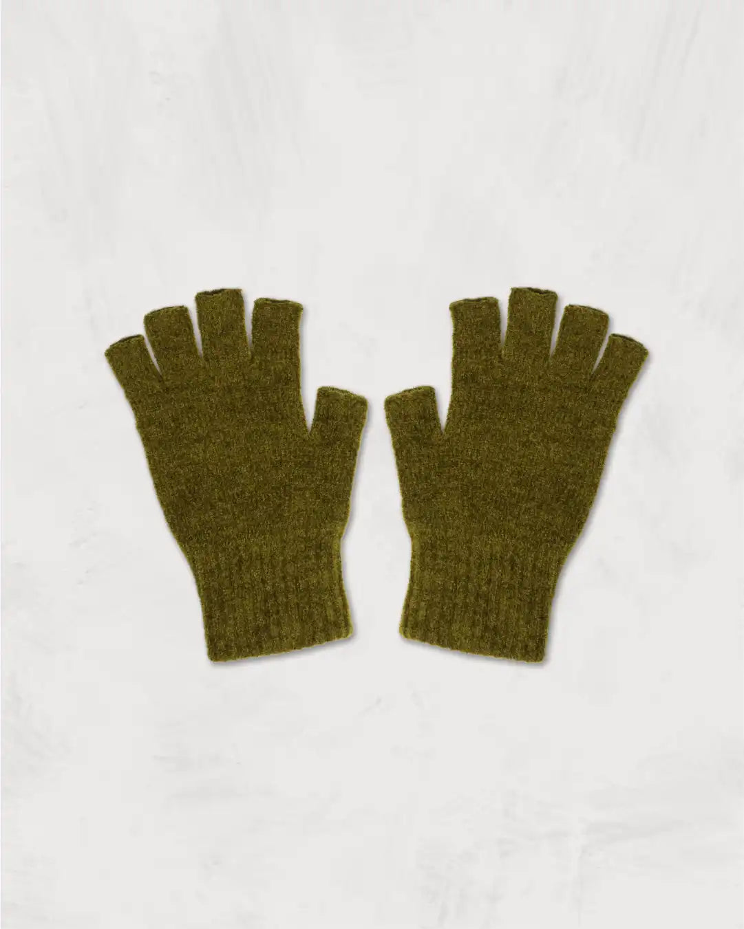Velour Style Fingerless Gloves