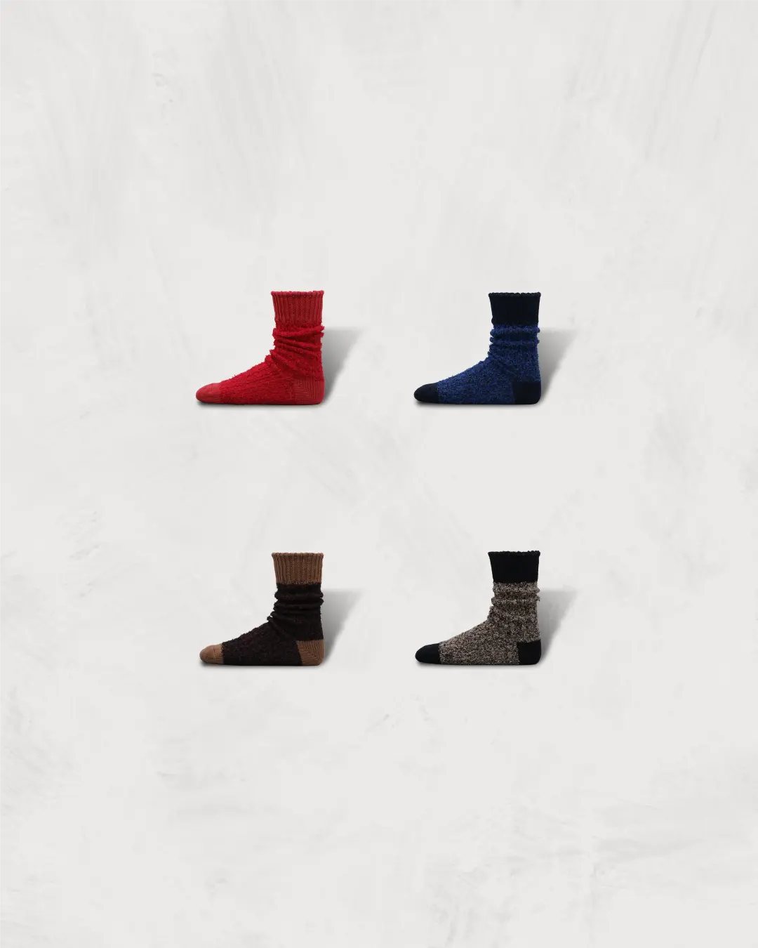 Textured Cotton Socks