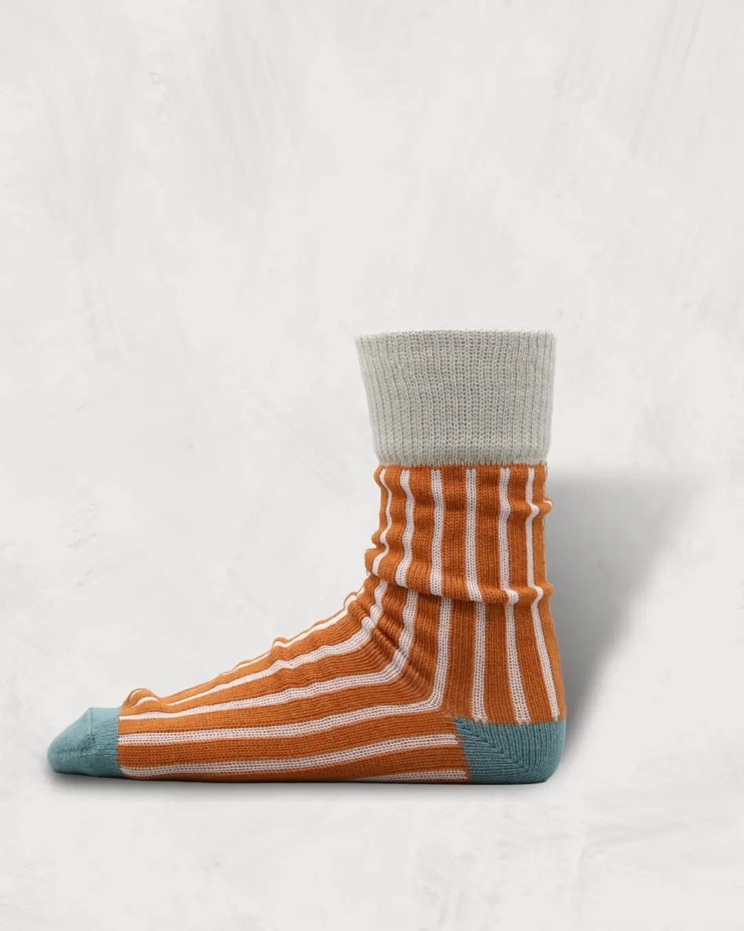 Cotton Needle-Out Socks | Stripes