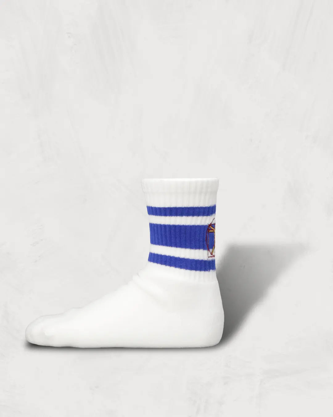 スケーターソックス刺繍-Skater Socks Embroidery Art_AT-Blue-Side