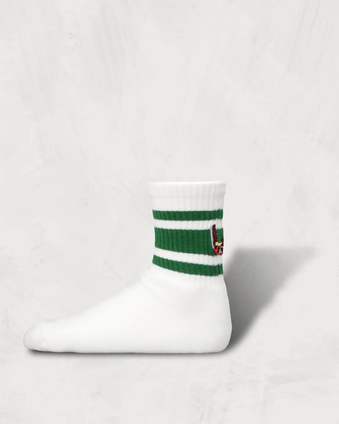 スケーターソックス刺繍-Skater Socks Embroidery Chopper_CP-Green-Side