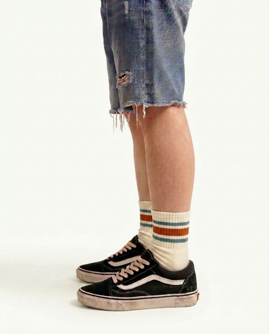 80's Skater Socks | Short Length