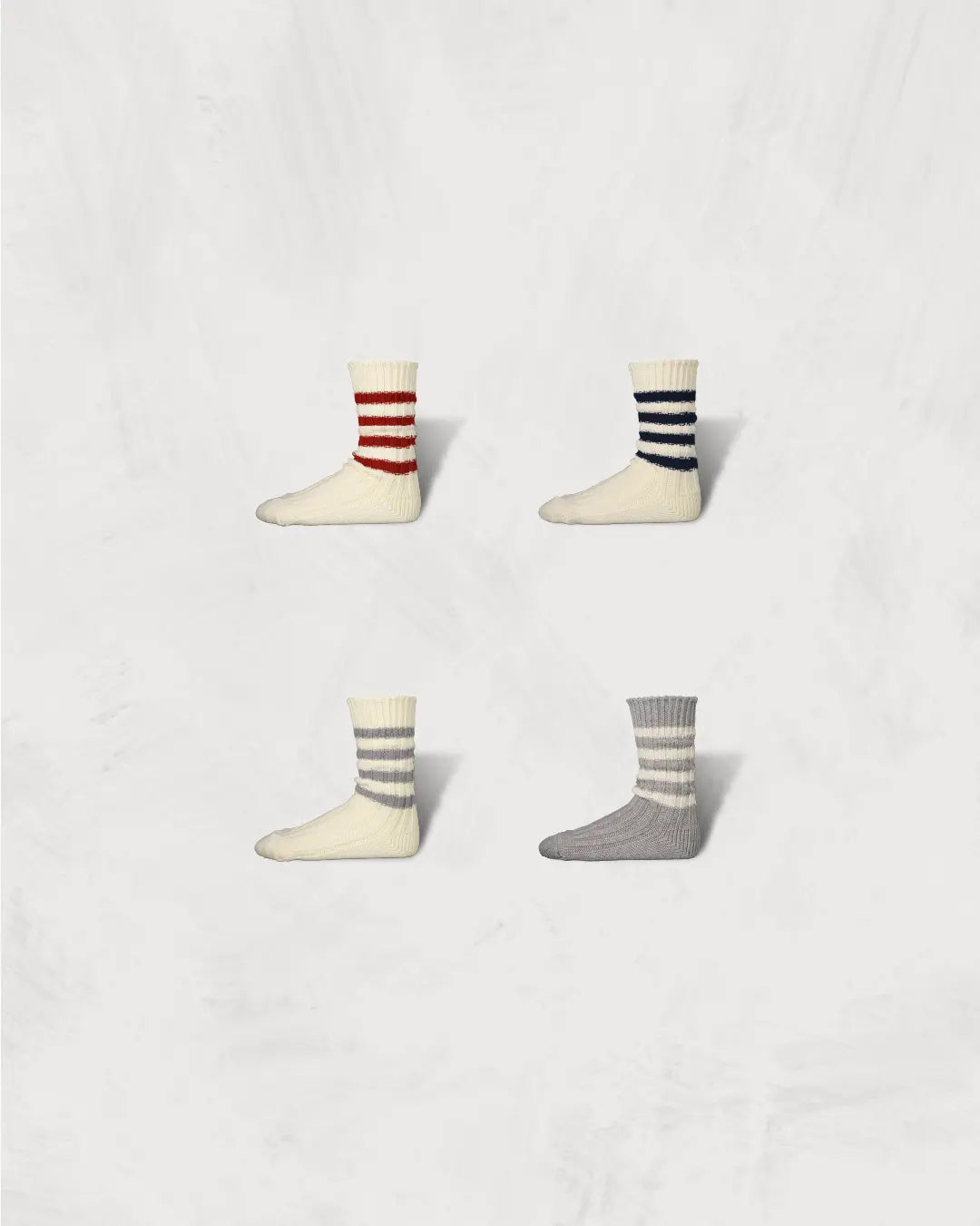 ヘビーウェイトソックスストライプス-Heavyweight Socks Stripes