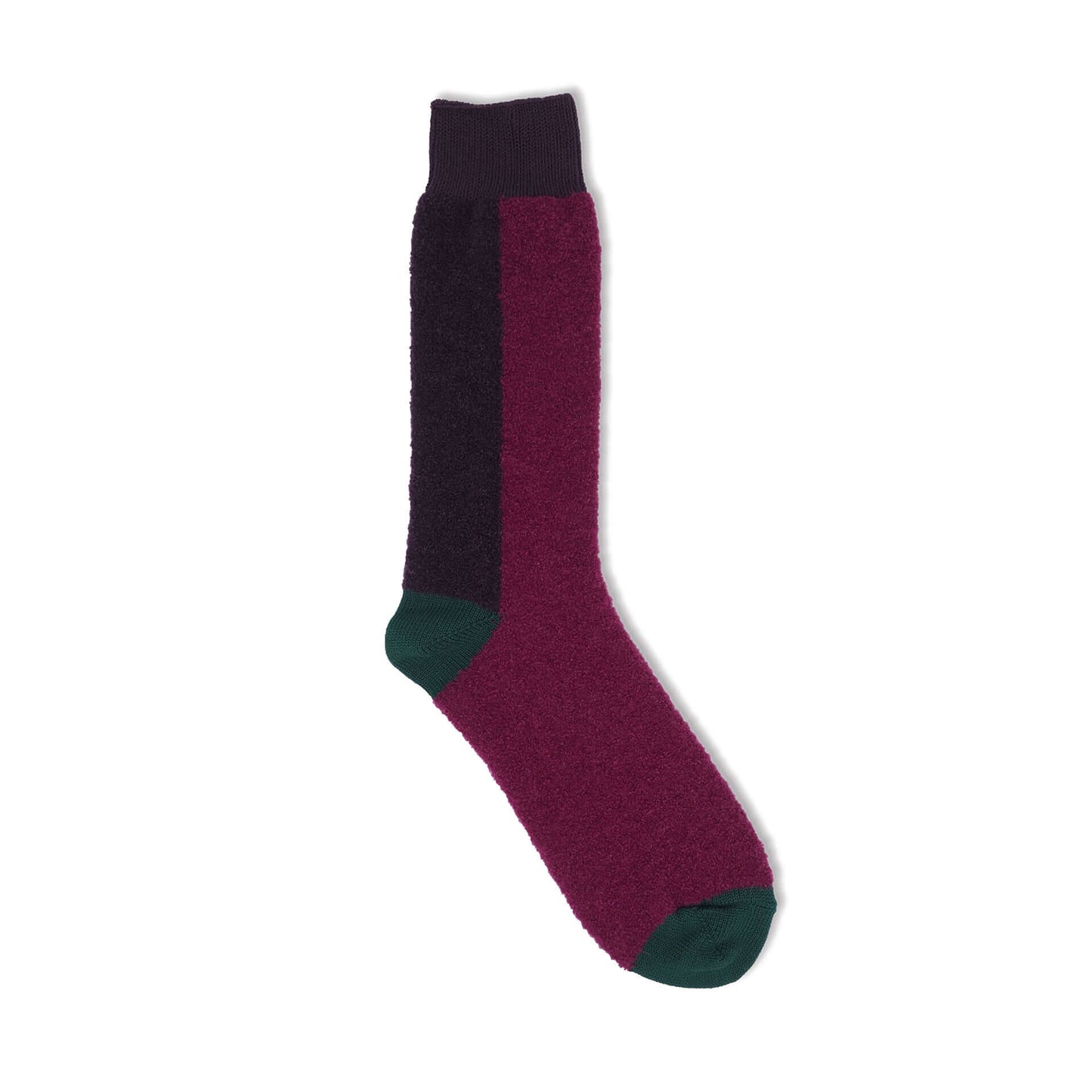 Alpaca Boucle Socks | Multi Color