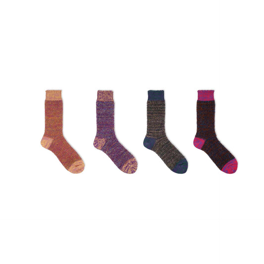 Mohair, Wool Socks | Mix Color